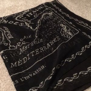 J. Crew Light linen scarf